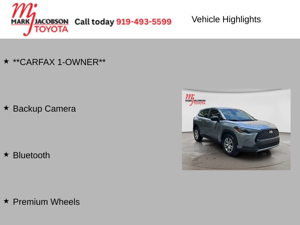 Used 2022 Toyota Corolla Cross L FWD image 6