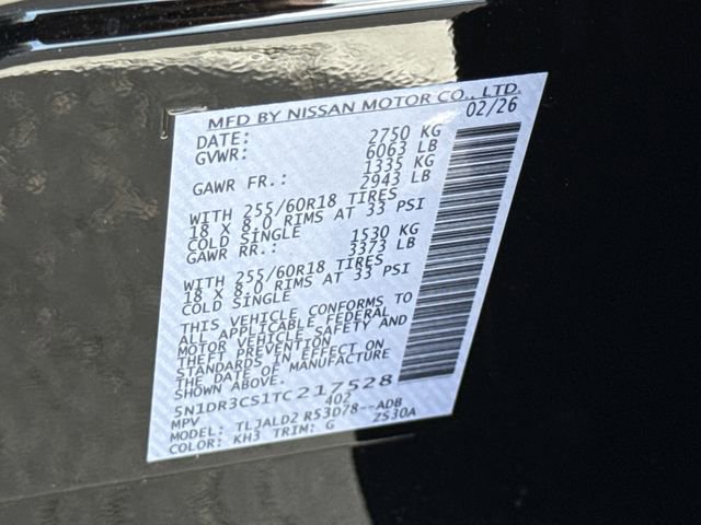 New 2026 Nissan Pathfinder SL FWD image 45