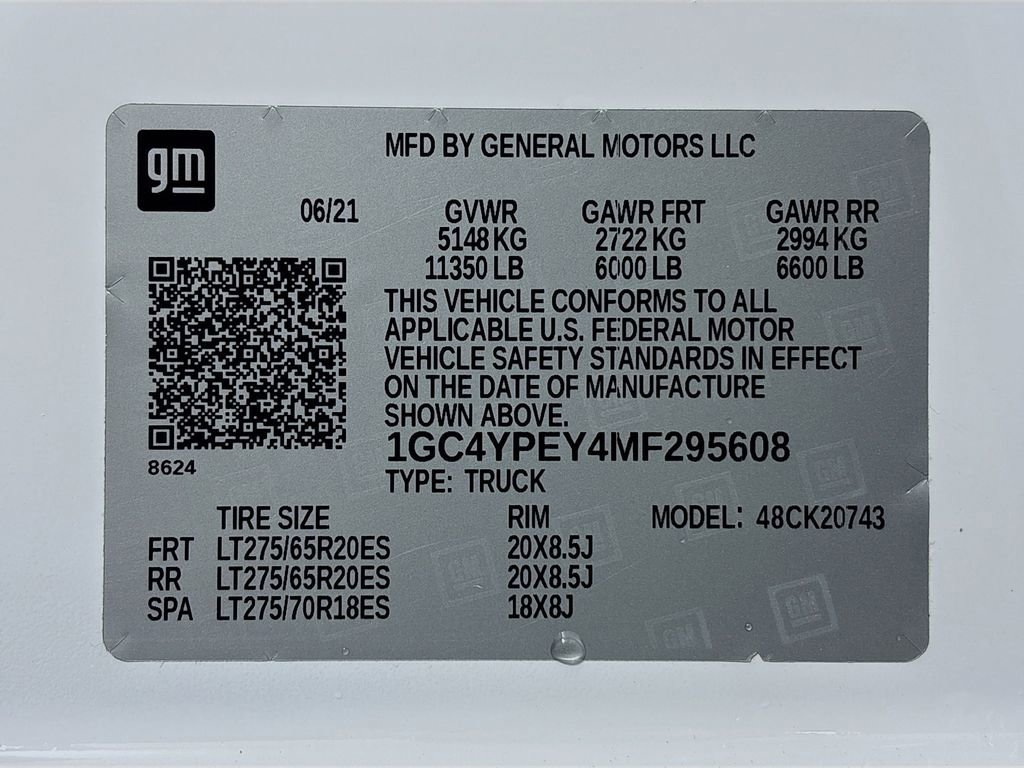 Used 2021 Chevrolet Silverado 2500 LTZ image 36