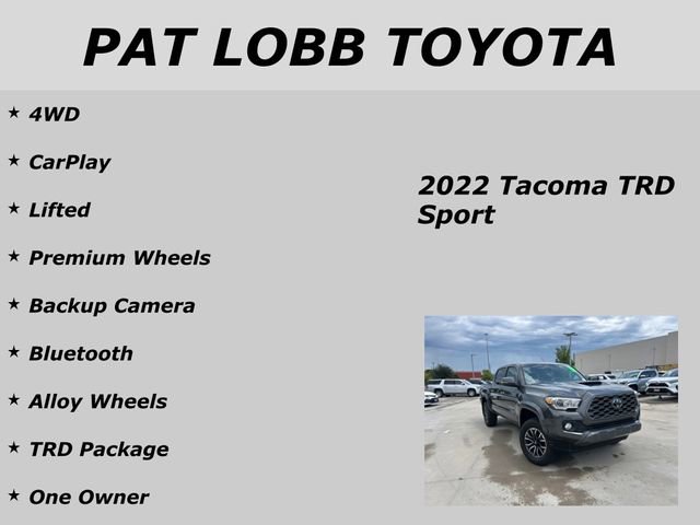 Used 2022 Toyota Tacoma TRD Sport w/ Technology Package AWD/4WD image 20