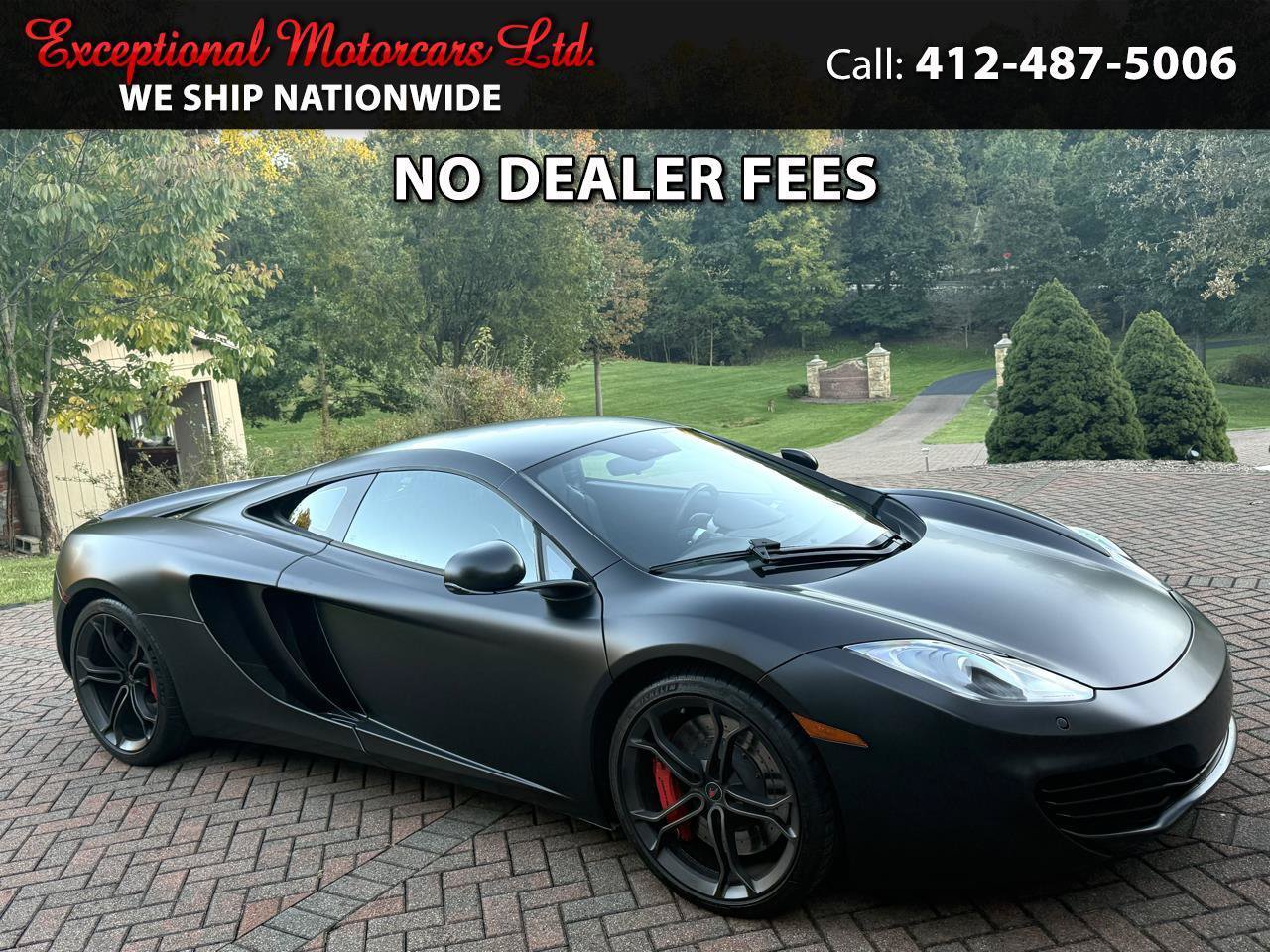 Used 2012 McLaren MP4-12C Coupe RWD image 1