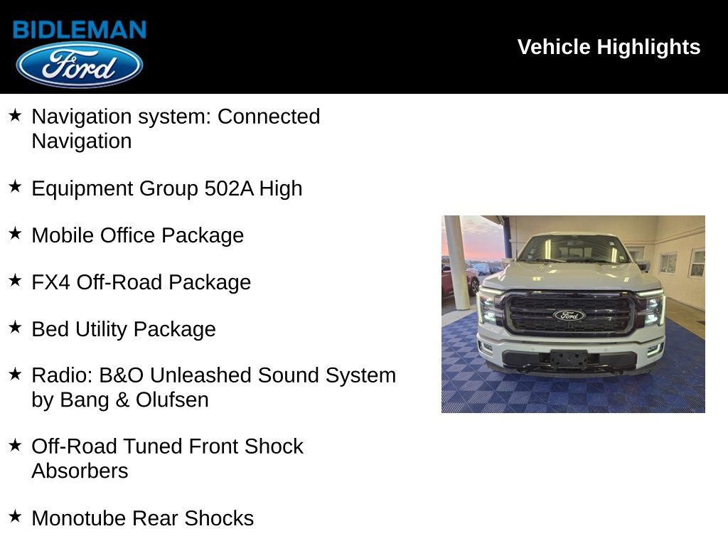 Used 2024 Ford F150 Lariat w/ Equipment Group 502A High image 8