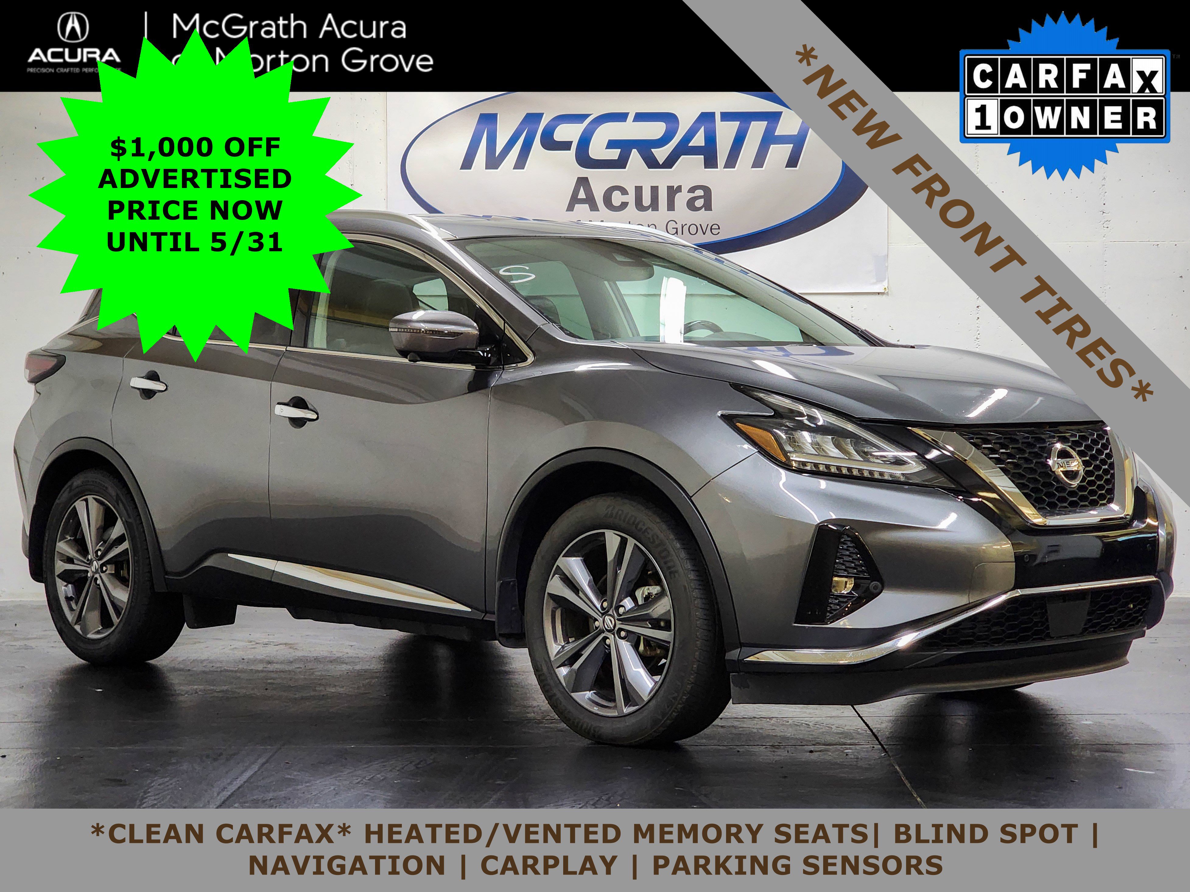 Used 2022 Nissan Murano Platinum w/ Cargo Package FWD video 1