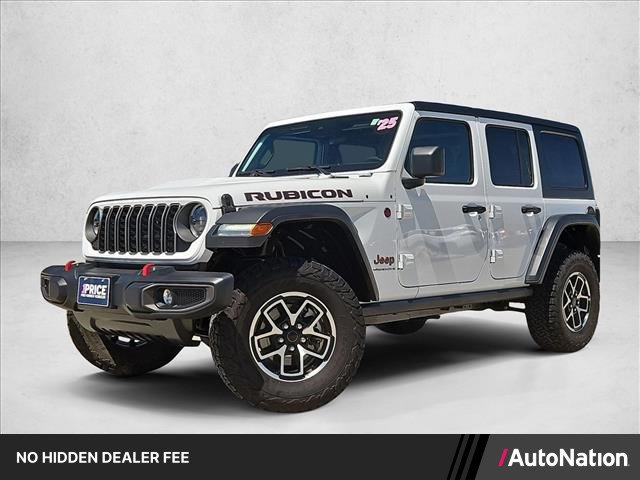 Used 2025 Jeep Wrangler Unlimited Rubicon AWD/4WD image 1