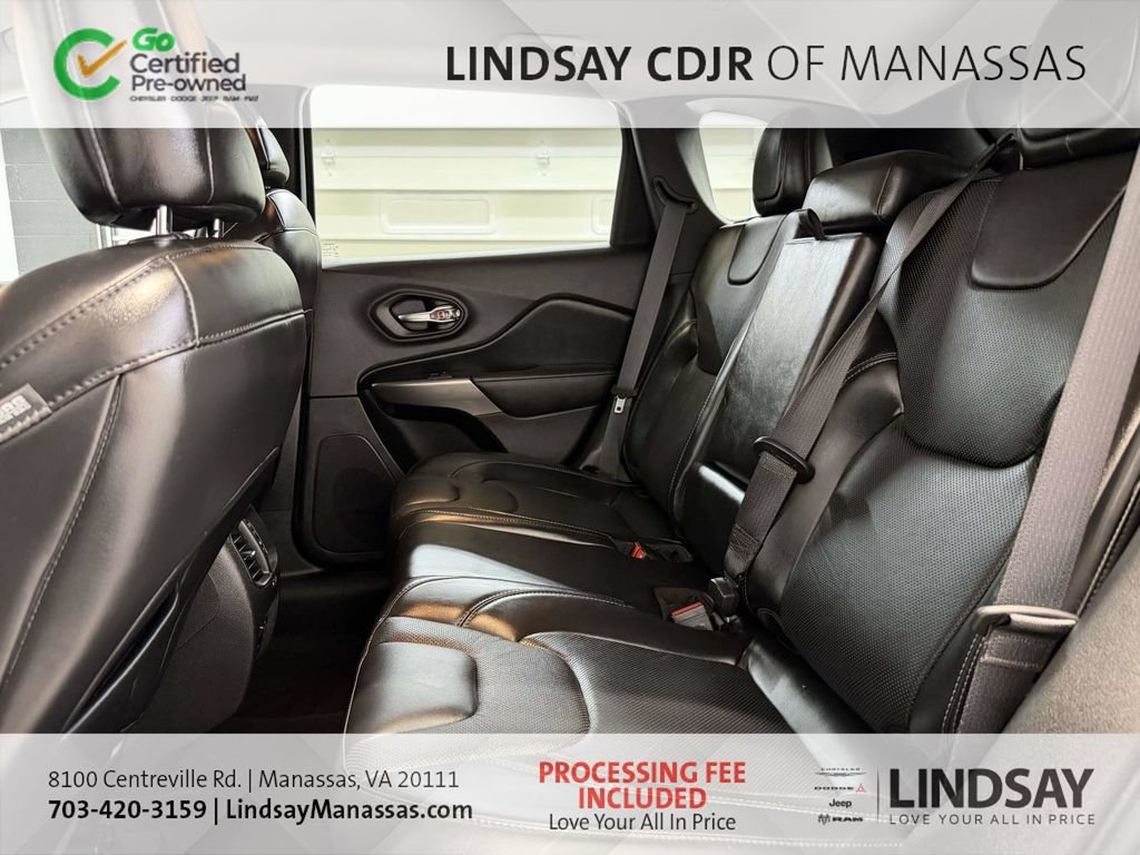 Certified 2020 Jeep Cherokee Limited AWD/4WD image 21