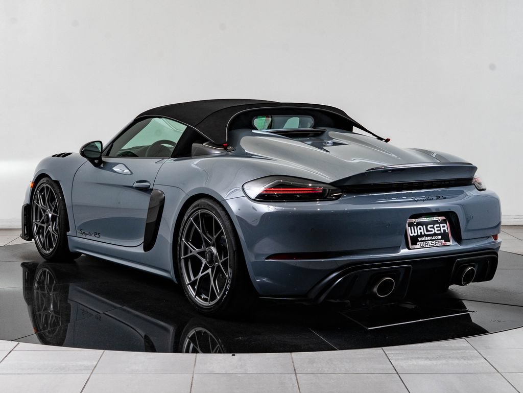 Certified 2024 Porsche 718 Boxster Spyder RS RWD image 3