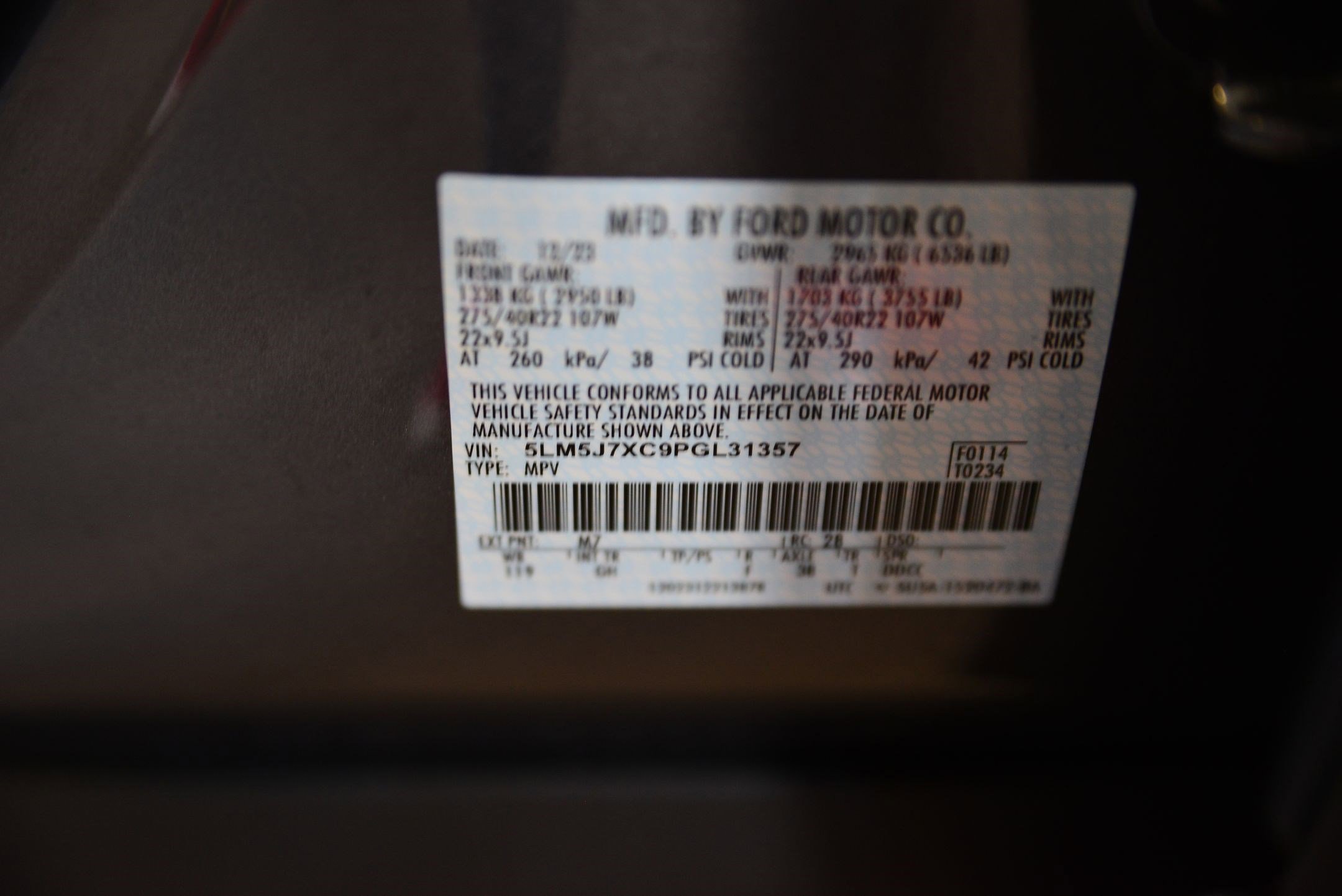 Used 2023 Lincoln Aviator Reserve w/ Equipment Group 201A image 18