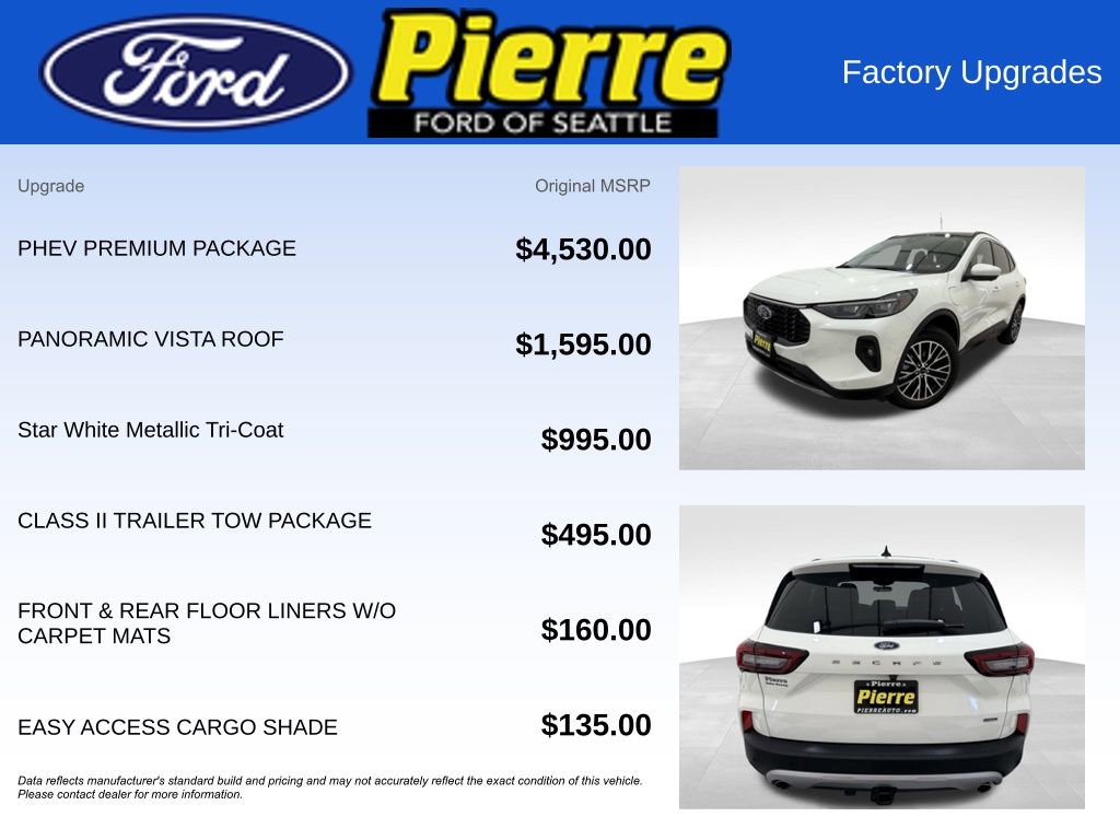 New 2024 Ford Escape SE w/ PHEV Premium Package image 13