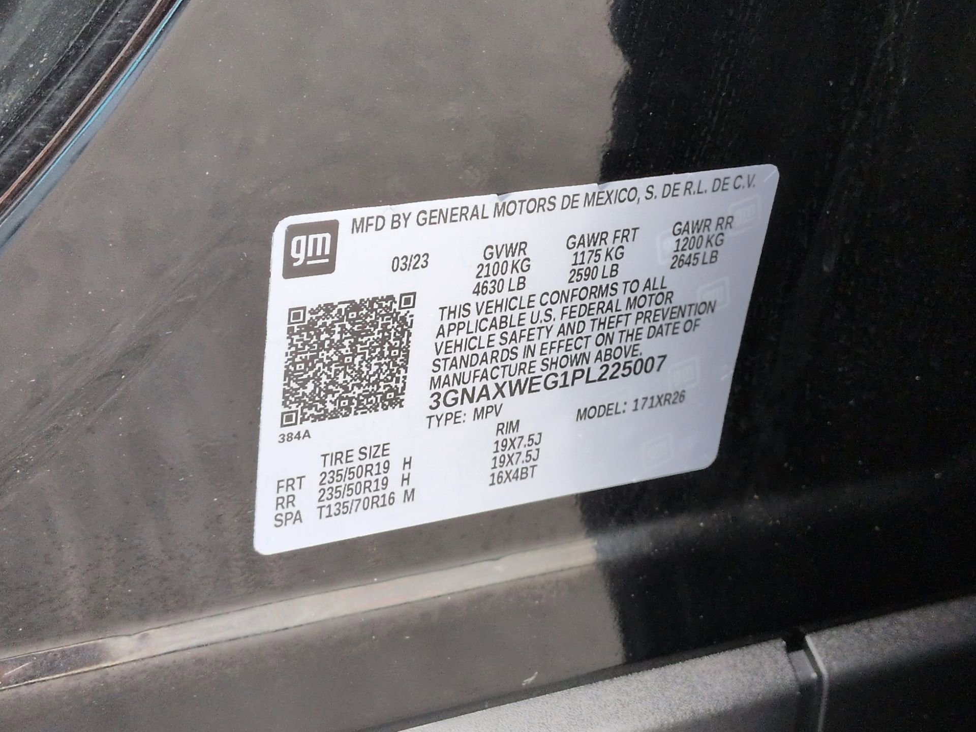 Certified 2023 Chevrolet Equinox RS AWD/4WD image 34