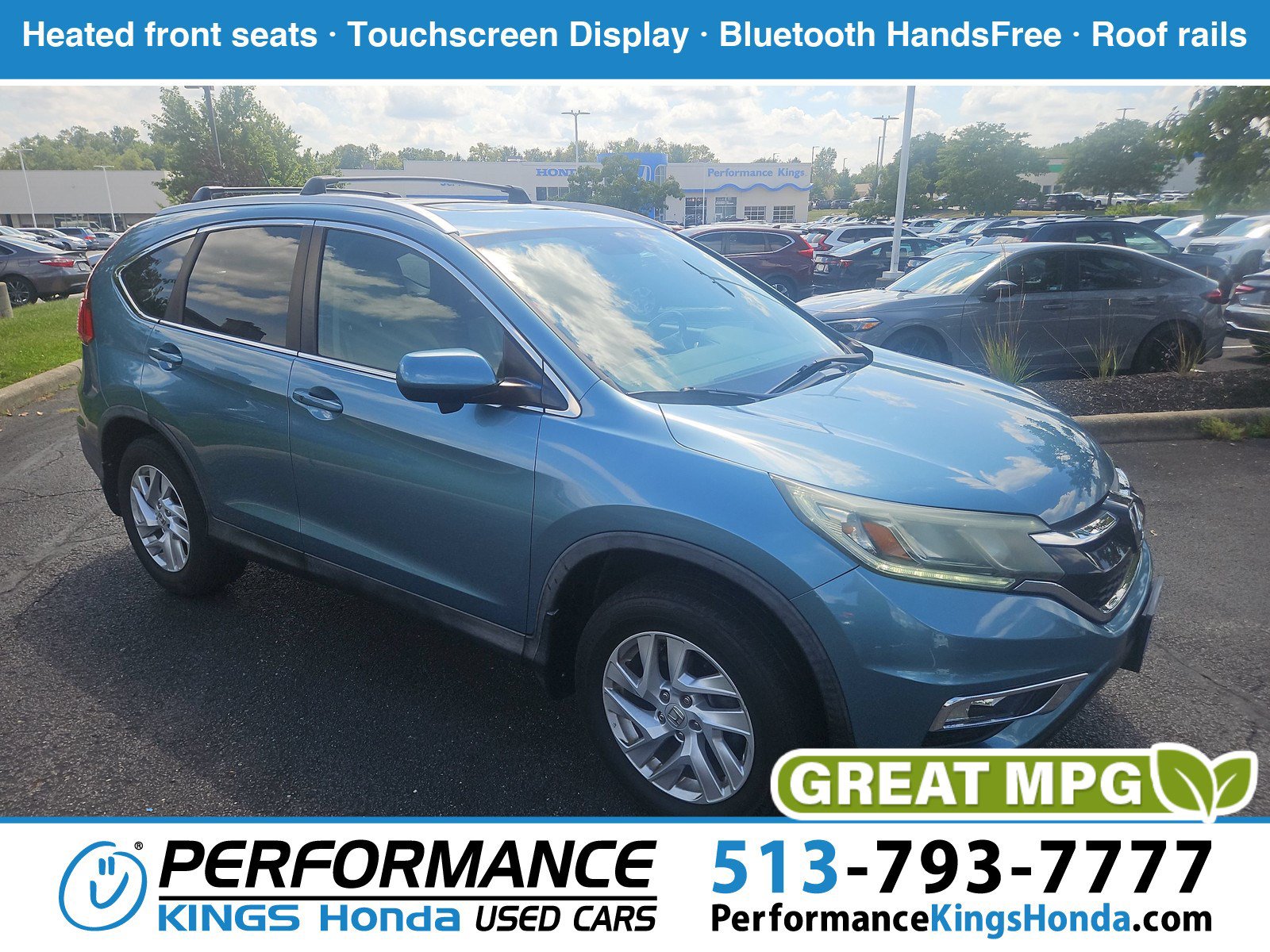 Used 2016 Honda CR-V EX-L