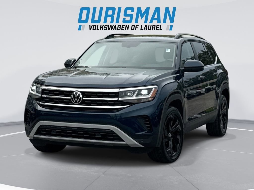 Used 2022 Volkswagen Atlas SE w/ Panoramic Sunroof Package image 1