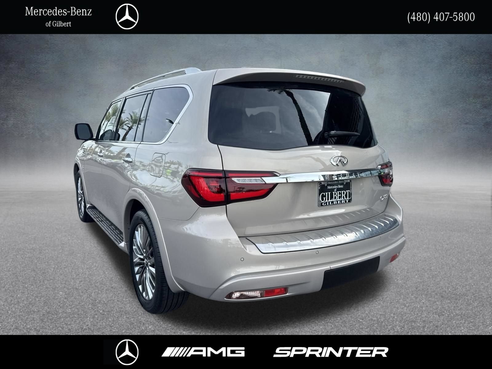 Used 2019 INFINITI QX80 Luxe w/ 22" Wheel Package RWD image 3