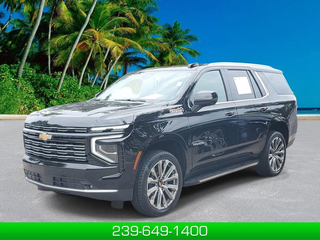 Certified 2025 Chevrolet Tahoe High Country AWD/4WD image 1
