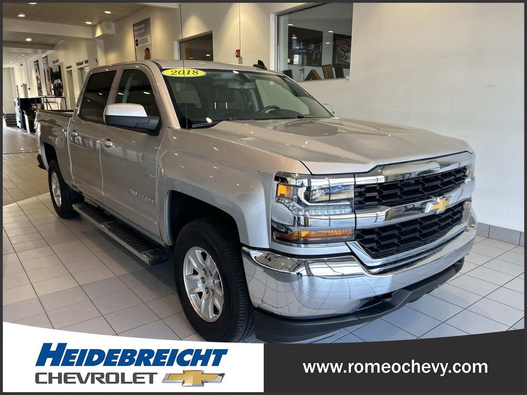 Used 2018 Chevrolet Silverado 1500 LT w/ Trailering Package AWD/4WD image 1