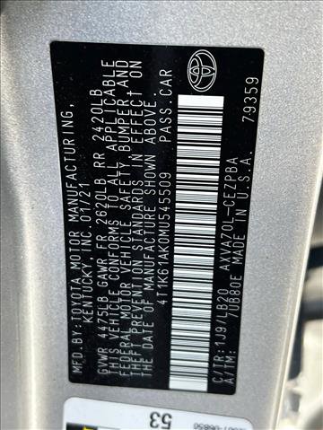 Used 2021 Toyota Camry XSE image 27