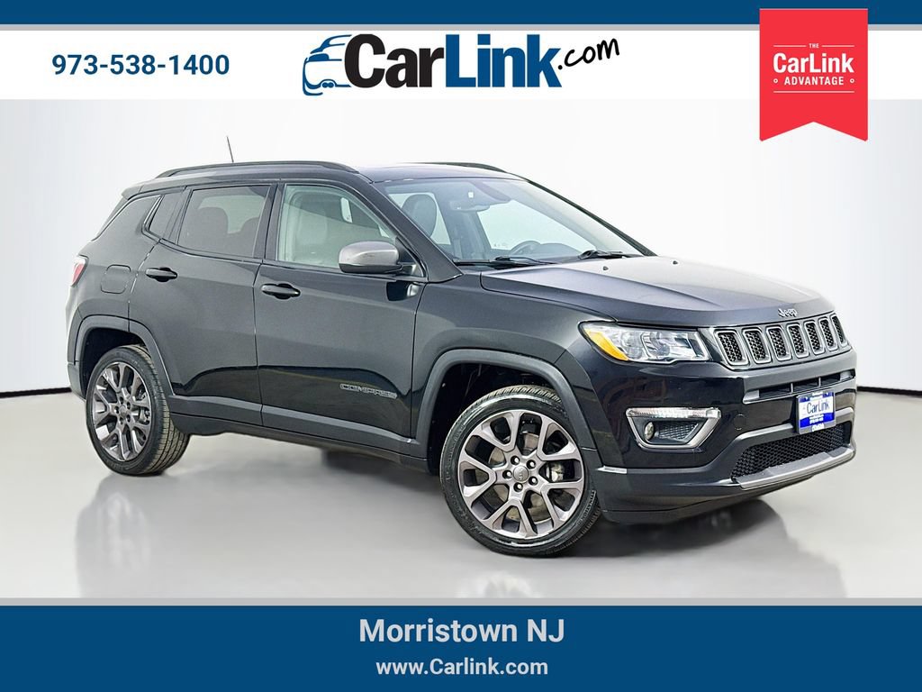 Used 2021 Jeep Compass Latitude w/ Sun and Sound Group AWD/4WD image 1