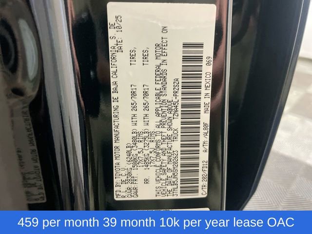 New 2025 Toyota Tacoma TRD Off-Road image 25