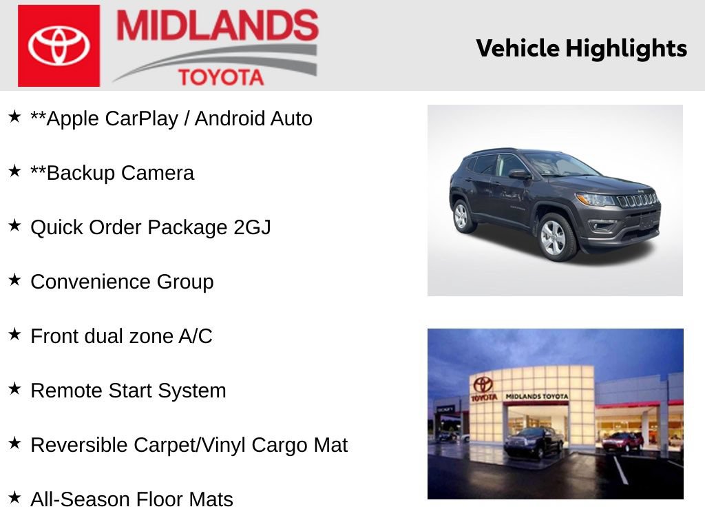 Used 2021 Jeep Compass Latitude w/ Convenience Group AWD/4WD video 2