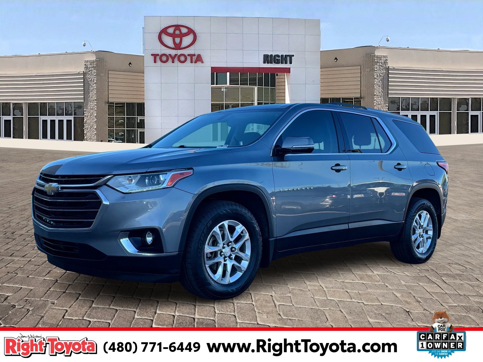 Used 2018 Chevrolet Traverse LT