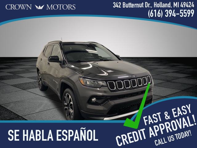 Used 2023 Jeep Compass Limited w/ Sun and Sound Group