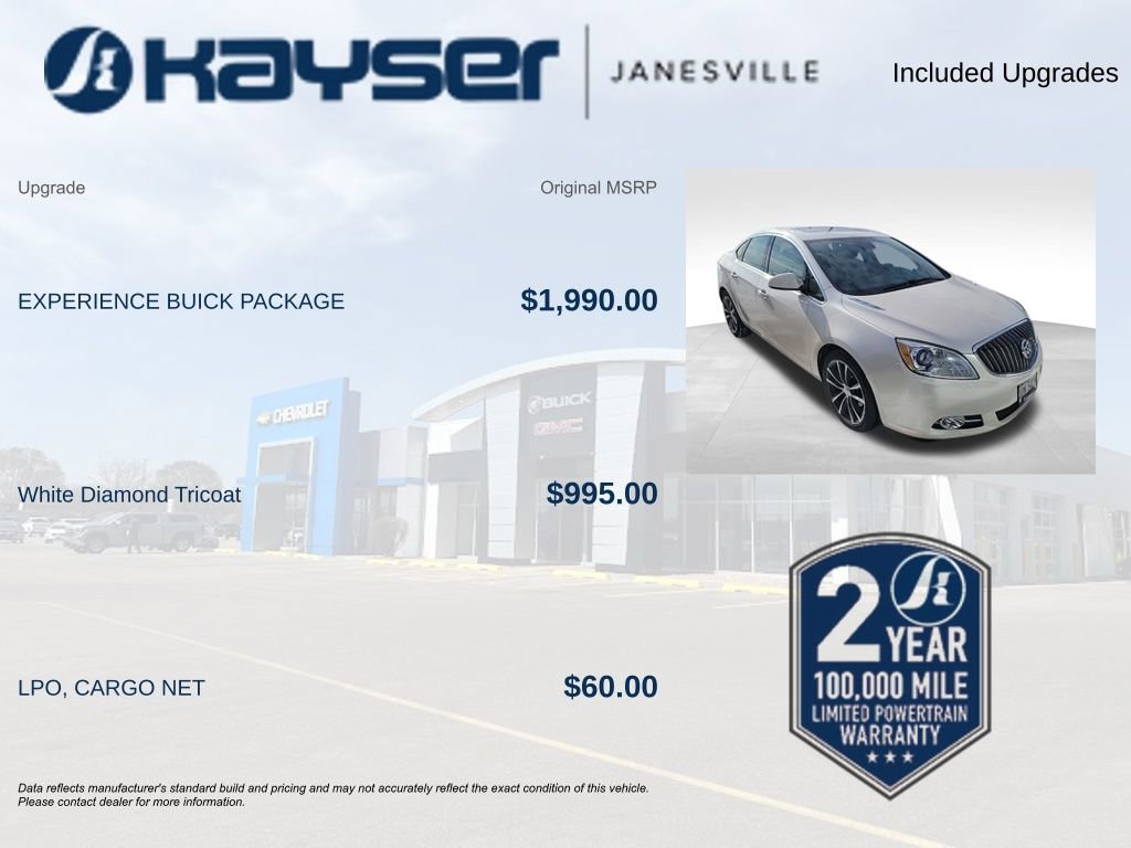 Used 2016 Buick Verano Sport Touring w/ Experience Buick Package image 2