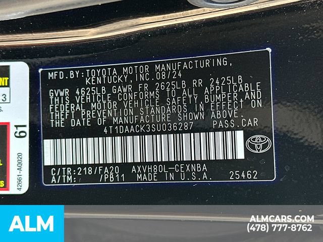 Used 2025 Toyota Camry LE FWD image 35