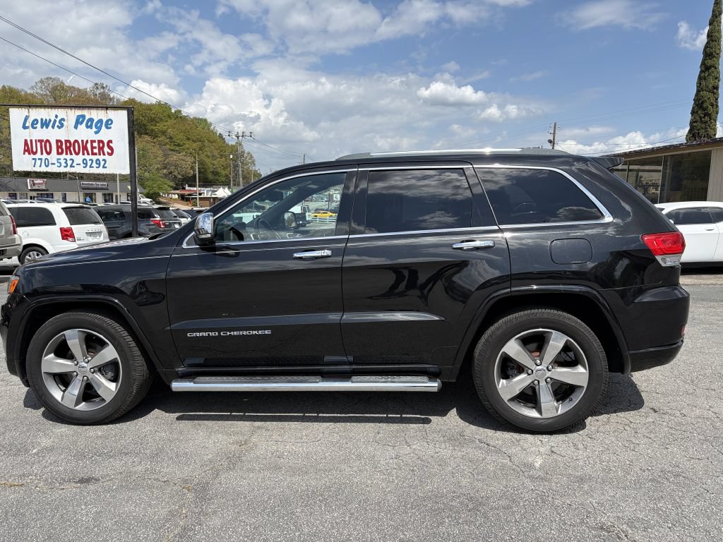Used 2014 Jeep Grand Cherokee Overland w/ Trailer Tow Group IV RWD image 2
