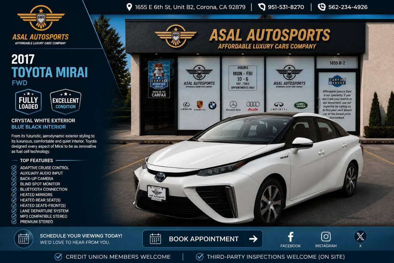 Used 2017 Toyota Mirai