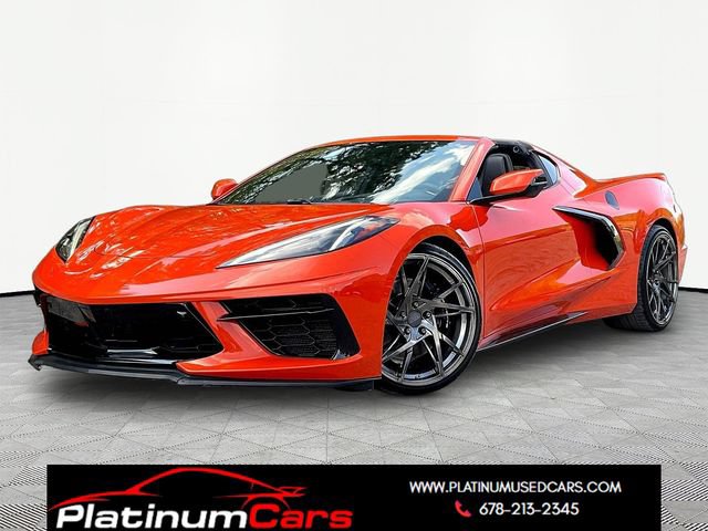Used 2021 Chevrolet Corvette Stingray Preferred Cpe w/ Z51 Performance Package RWD image 1