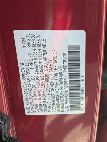 Certified 2024 Honda Ridgeline Black Edition image 27