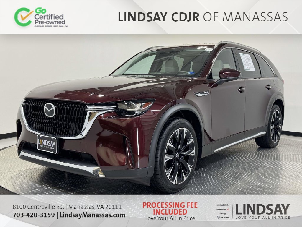 Used 2024 MAZDA CX-90 Plug-In Hybrid w/ Premium Pkg AWD/4WD image 4