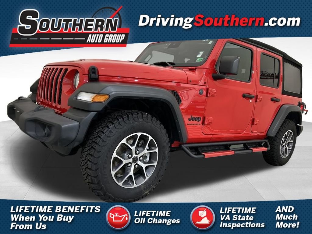 Used 2024 Jeep Wrangler Sport S image 1