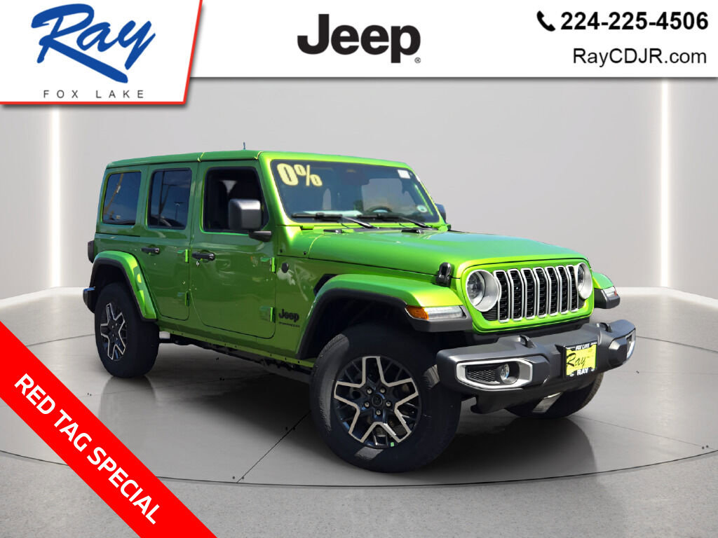New 2026 Jeep Wrangler Unlimited Sahara w/ Technology Group