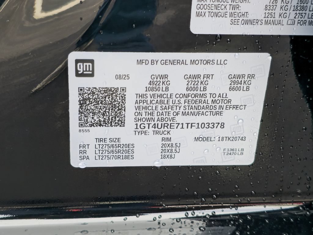 Certified 2026 GMC Sierra 2500 Denali w/ Denali Reserve Package AWD/4WD image 33