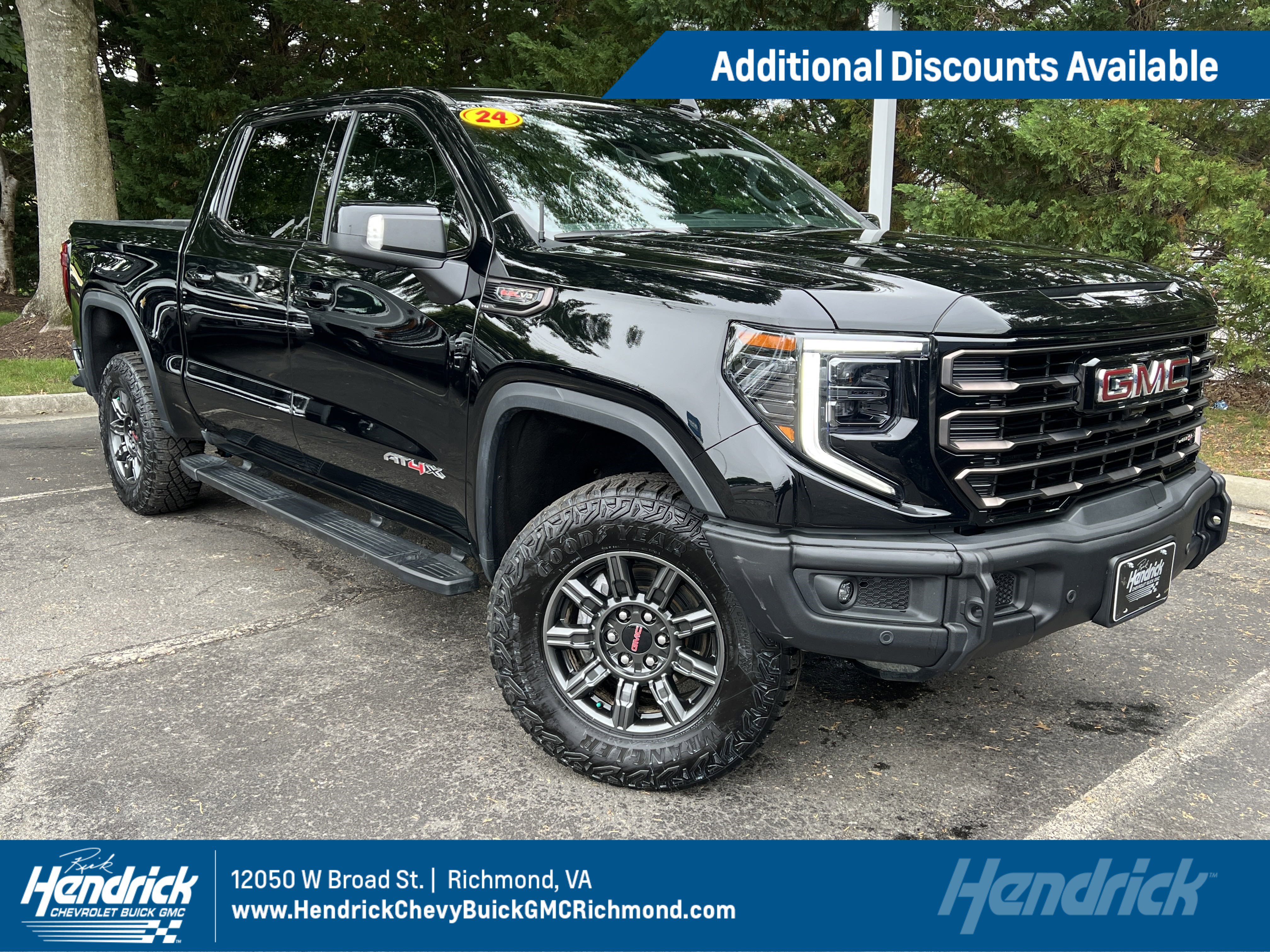 Certified 2024 GMC Sierra 1500 AT4X