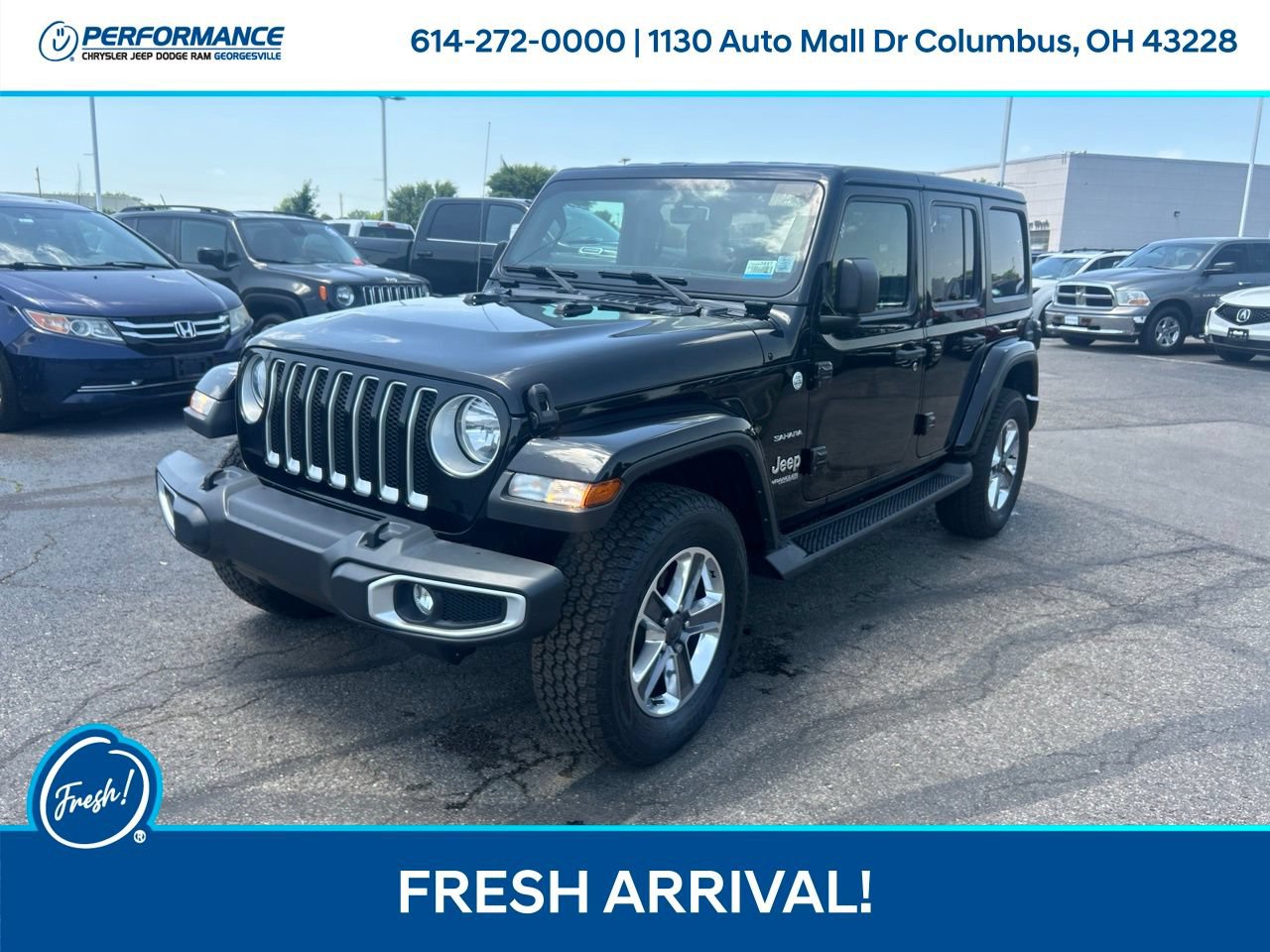 Used 2021 Jeep Wrangler Unlimited Sahara w/ Uconnect 4C Nav & Sound Group AWD/4WD image 8
