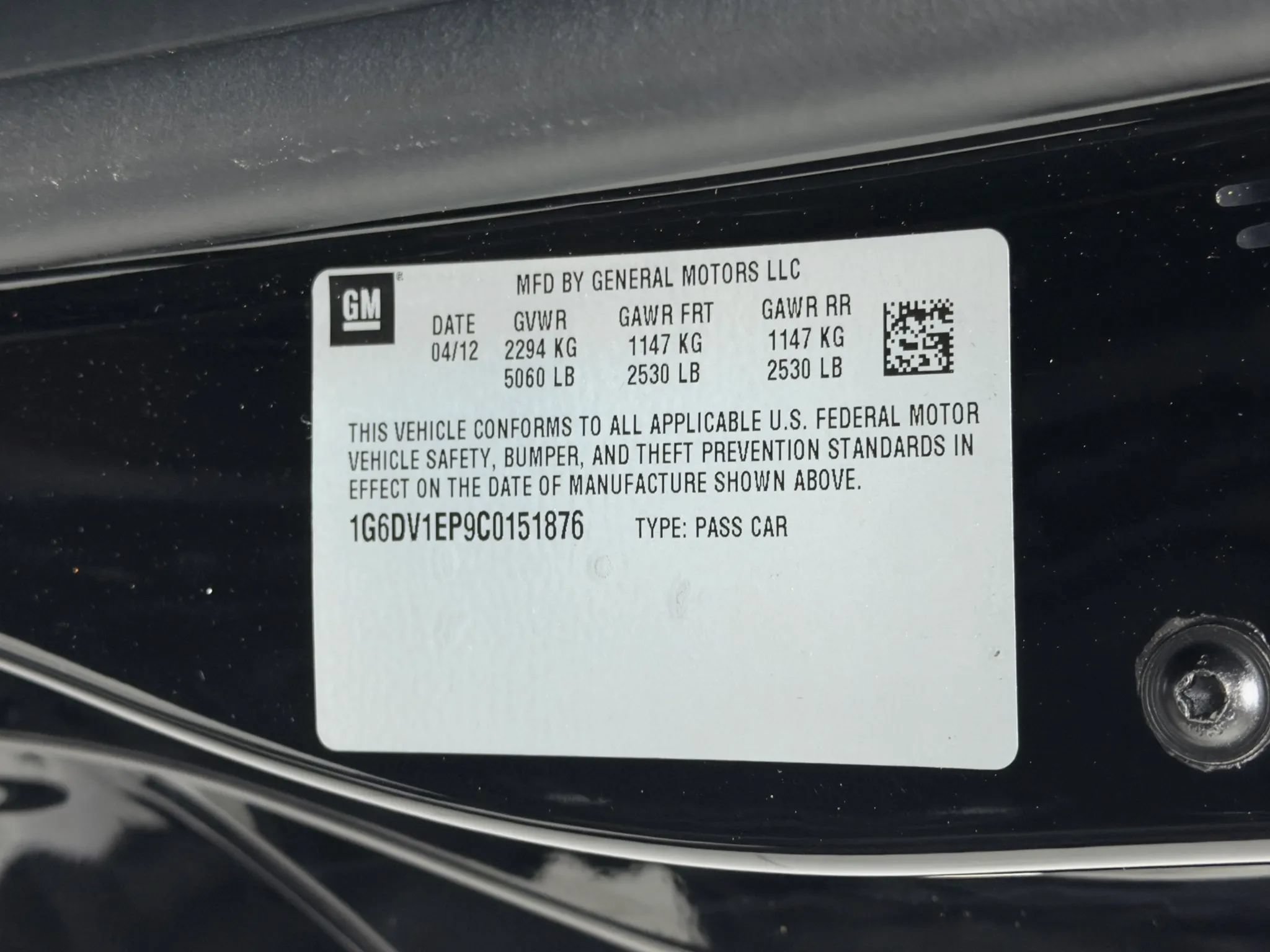 Used 2012 Cadillac CTS V w/ Wood Trim Package RWD image 98