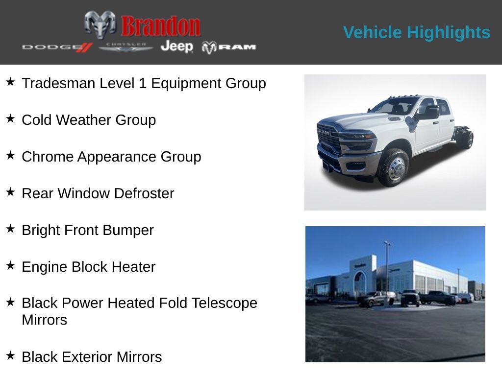New 2026 RAM 3500 Tradesman image 2