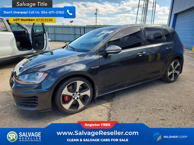 Used 2017 Volkswagen GTI SE FWD image 1