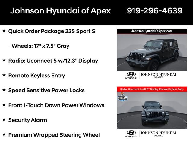 Used 2024 Jeep Wrangler Sport S image 18