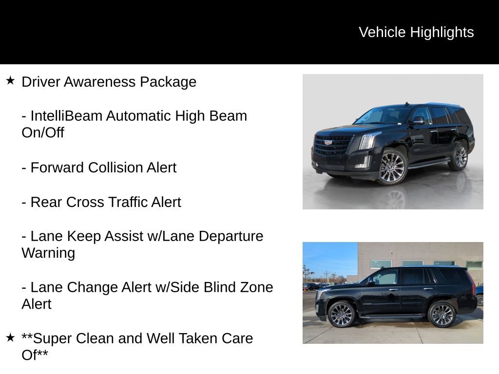 Used 2020 Cadillac Escalade Premium Luxury w/ Escalade Sport Edition image 15