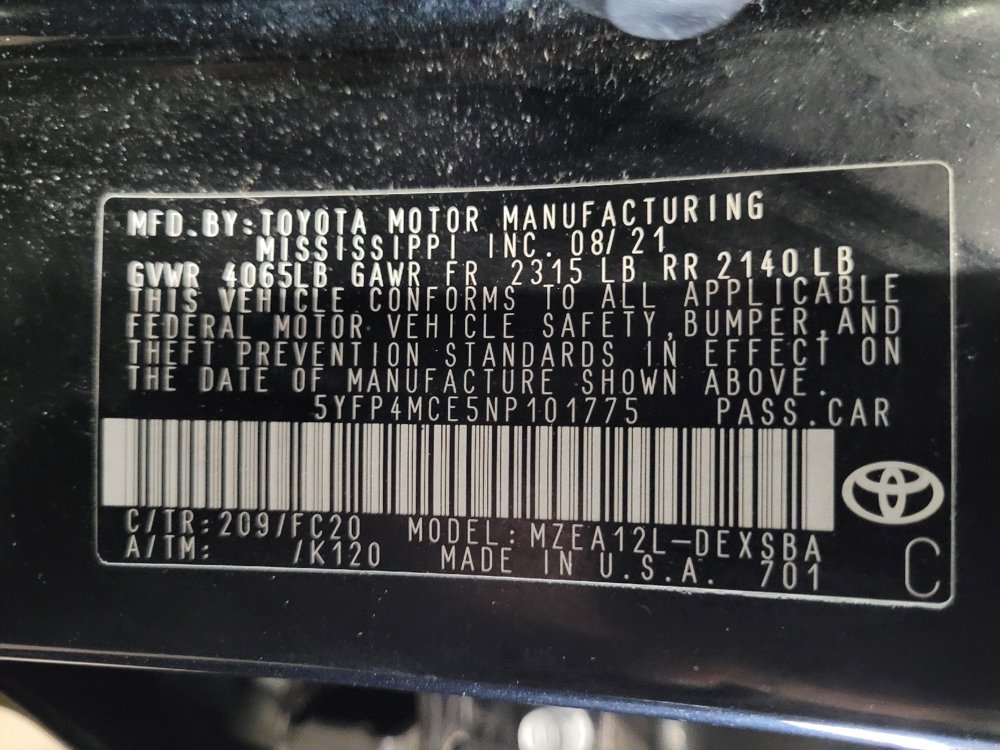Used 2022 Toyota Corolla SE w/ SE Premium Package FWD image 33