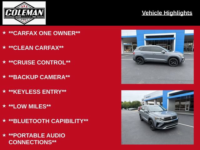 Used 2024 Volkswagen Taos SE FWD image 6
