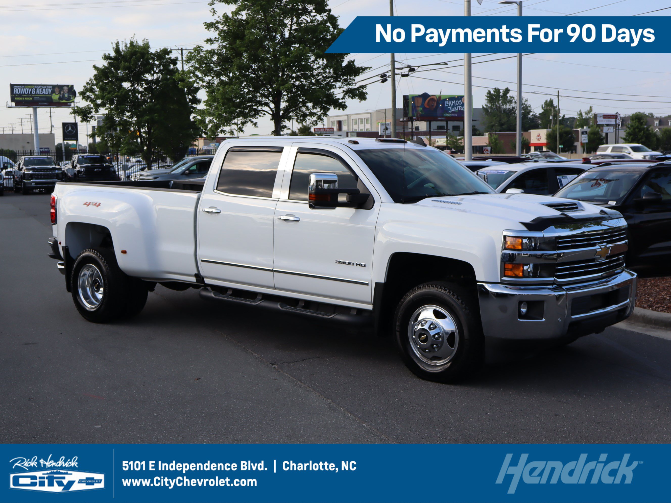 Used 2018 Chevrolet Silverado 3500 LTZ w/ Duramax Plus Package AWD/4WD image 1