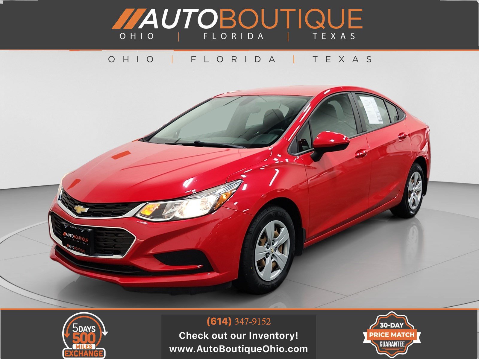 Used 2018 Chevrolet Cruze LS