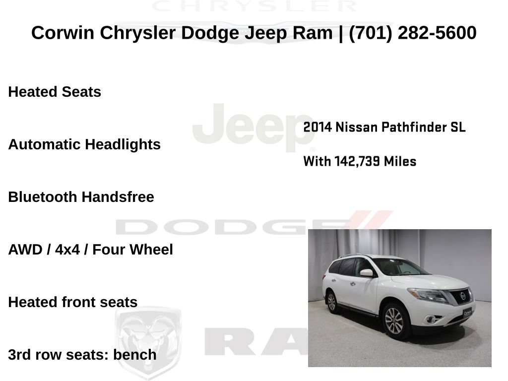 Used 2014 Nissan Pathfinder SL AWD/4WD image 6