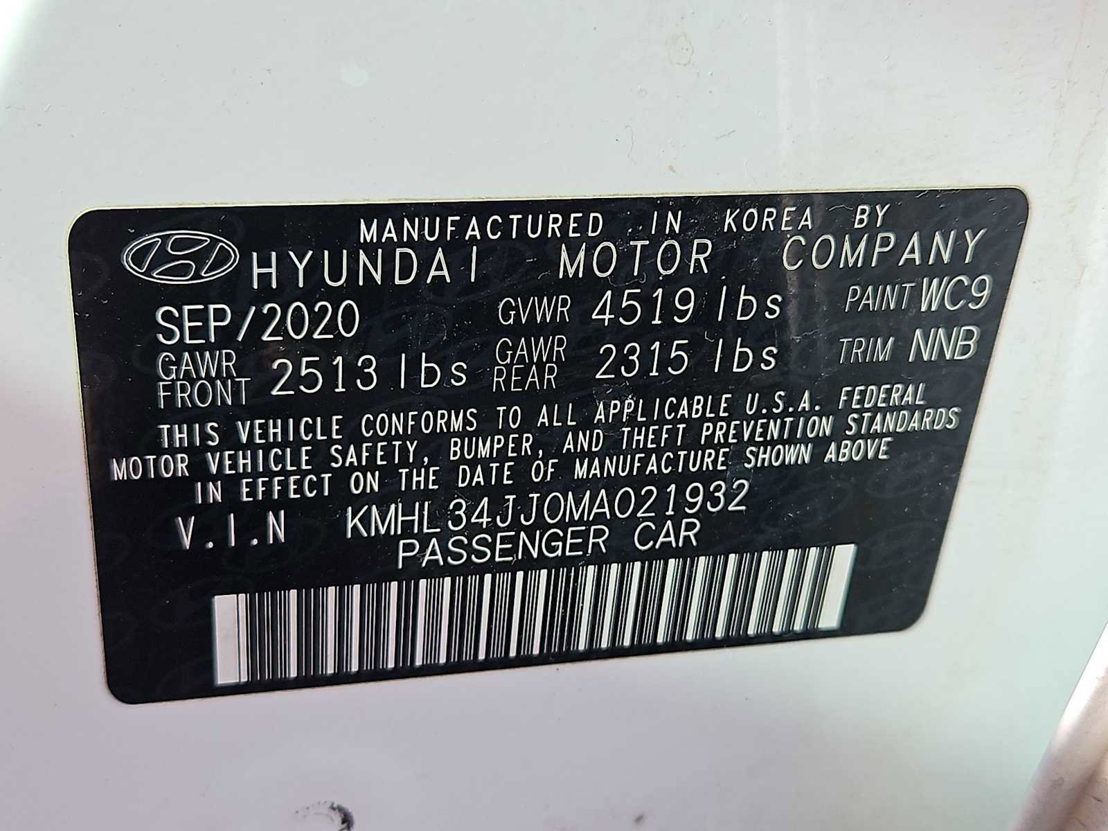 Certified 2021 Hyundai Sonata SEL image 34