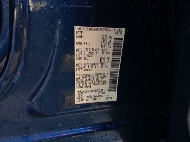 Used 2017 Nissan Titan Platinum Reserve image 30