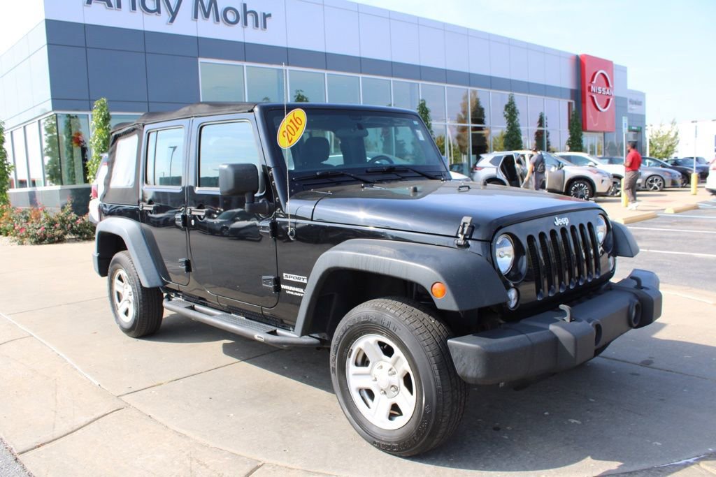 Used 2016 Jeep Wrangler Unlimited Sport w/ Max Tow Package