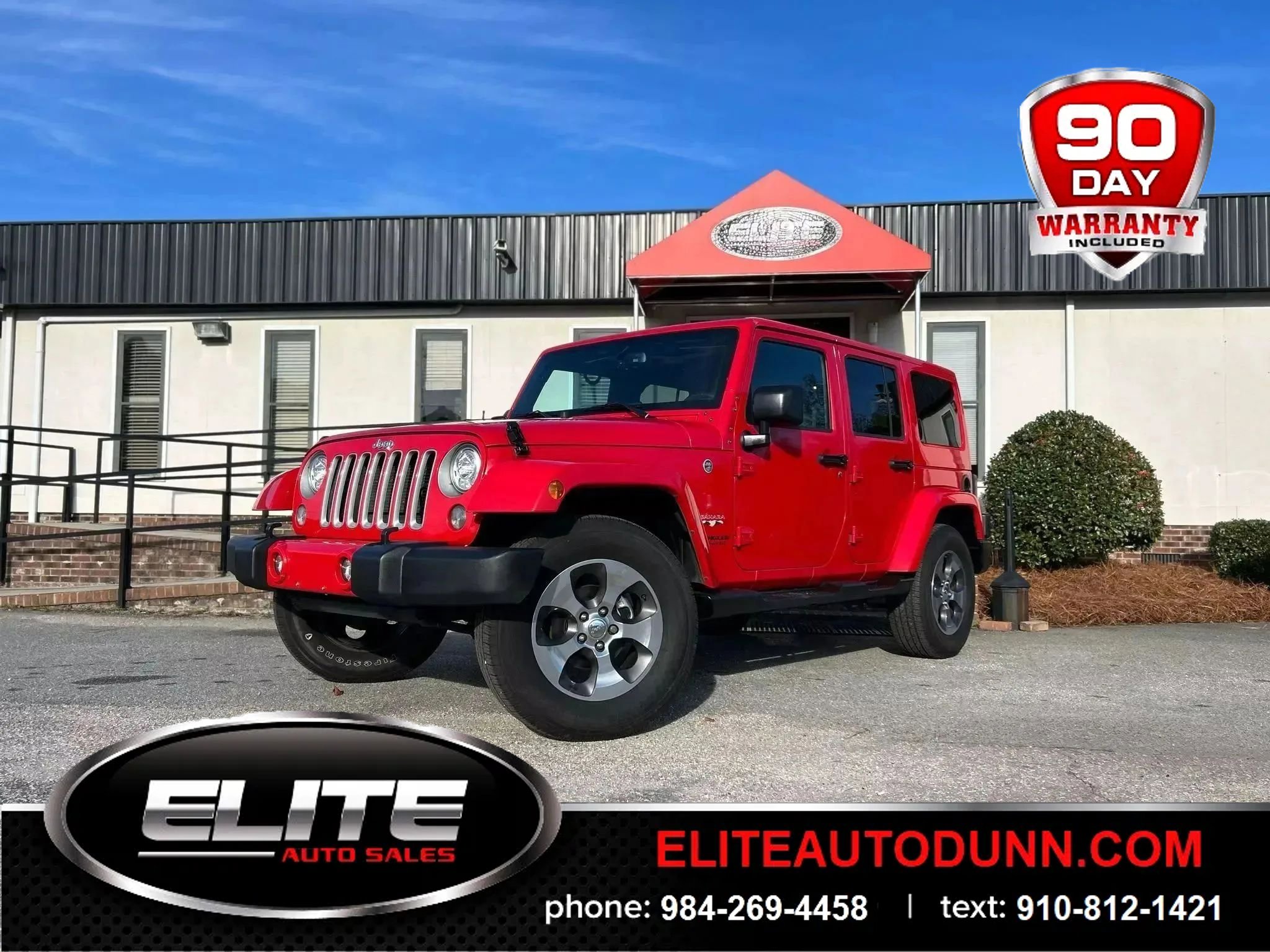 Used 2017 Jeep Wrangler Unlimited Sahara image 1